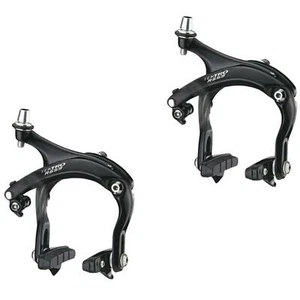 Tektro R559 Alloy Brakeset Long Drop 55-73mm Hex Nut Fitting In Black - Imagen 1 de 1