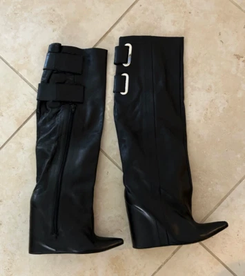 Balenciaga Black Astrogirl Boots size 37, barely worn - Image 1 of 4