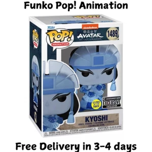 Funko Pop! Avatar the Last Airbender Kyoshi #1489 GITD Special Edition fast ship - Picture 1 of 4
