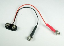 Large - Small Battery Adapter Neda 1605 PP7 6F90 Eveready 266 Burgess P6M 16009