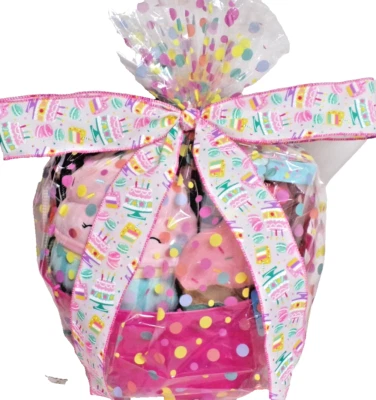 全新 KIDS SQUISHMALLOWS 礼品 篮球绒布 生日玩具 CUPCAKE 唇光 — 第 1/2 张图片