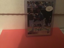 2021 Topps Stadium Club Base Auto #SCBA-NH Nick Heath - Kansas City Royals RC🔥