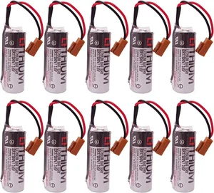 Batería de control digital 10X ER17500V 3,6 V PLC con enchufe marrón Toshiba ER17500V - Imagen 1 de 5