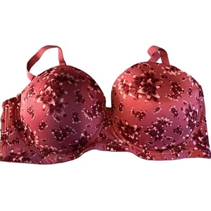 Reggiseno imbottito con cinturino convertibile floreale 38DD - Foto 1 di 8