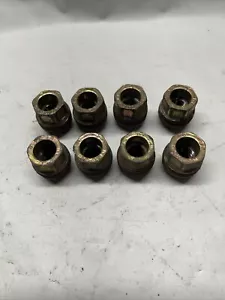 8 Chevy Silverado GMC 2500 3500 HD OEM 14mm x 1.5 Dual Thread Wheel Lug Nuts - Picture 1 of 3
