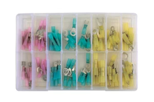 Connect Assorted Heat Shrink Terminals Box 100pc 31855 - Bild 1 von 1