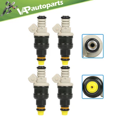 4 pcs For 1987 1988 1989 Ford F-150 F-250 F-350 E-350 Econoline Fuel Injectors - Image 1 of 4