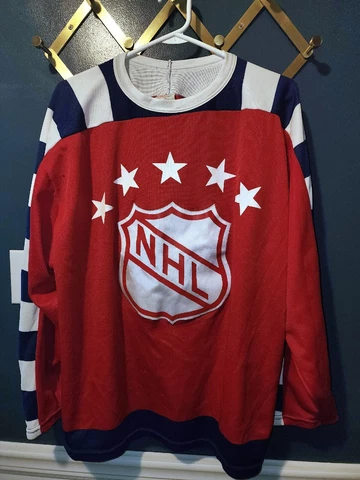 1992 All-Star  CCM NHL Jersey Phil Housley - No Patch Cover