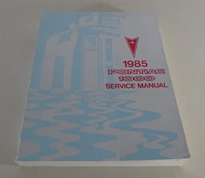 Officina Manuale/Manuale Riparazione Pontiac 1000 Da 1985 - Foto 1 di 6