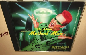 The Riddler Batman Forever hit single CD Method Man 4 track promo Jim Carrey  - Picture 1 of 4