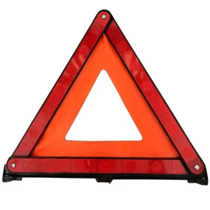NEU DREIECK WARNDREIECK SET WARNSCHILD ERSTE HILFE NOTFALL MINI PKW LKW KFZ AUTO - Bild 1 von 11