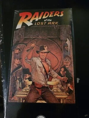 VHS Raiders of the Lost Ark Paramount Home Video 1981 VHS 1376 Sealed Rare New - Image 1 of 4