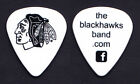 Chicago Blackhawks Bande Blanc Guitare Pick