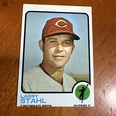 1973 Topps Larry Stahl #533 High Number Reds ⚾️ Nm Oc - Image 1 of 2