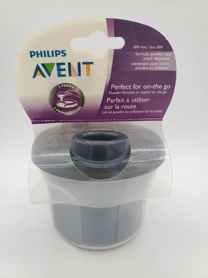 Philips Avent Formula Dispensador y Taza de Snack Gris Tazas y Tazas para Beber - TOTALMENTE NUEVO Foto 1 de 4
