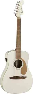 Guitarra Eléctrica/Acústica FENDER Arctic Gold Malibu CUERPO PEQUEÑO White Fishman - Imagen 1 de 3