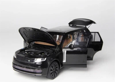 1:18 for LCD-MODELS for Range for Rover SV Prestige Genesis Long wheelbase Black - Image 1 of 4