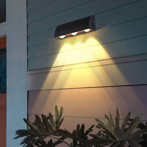 3W LED Outdoor Wall Mounted Lamp Fixture Waterproof Gate Light Indoor Lighting