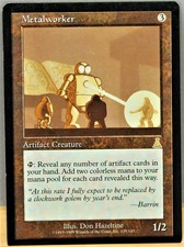 Metalworker MTG Urza's Destiny NM x1
