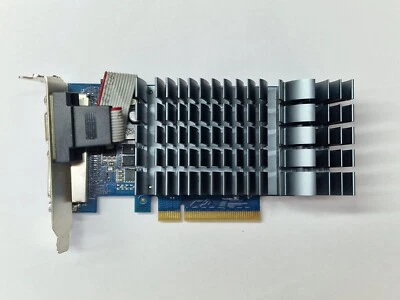 Graphics card GT 710 1GB ASUS - passive cooling - Low Profile GT 710-1-SL HDMI - Image 1 of 4