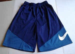 NWT NIKE BIG BOYS' BLUE DRI-FIT HBR 11" BASKETBALL SHORTS SIZE L 822952-430 - Picture 1 of 4