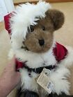 Vintage Boyd's Bears Christmas "Claus" Bear Nwt other refer to description
