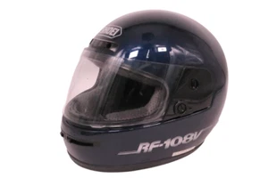 1988 Shoei RF-108V Full Face Motorcycle Helmet Blue Size Medium 7.8-7.4 - Picture 1 of 7