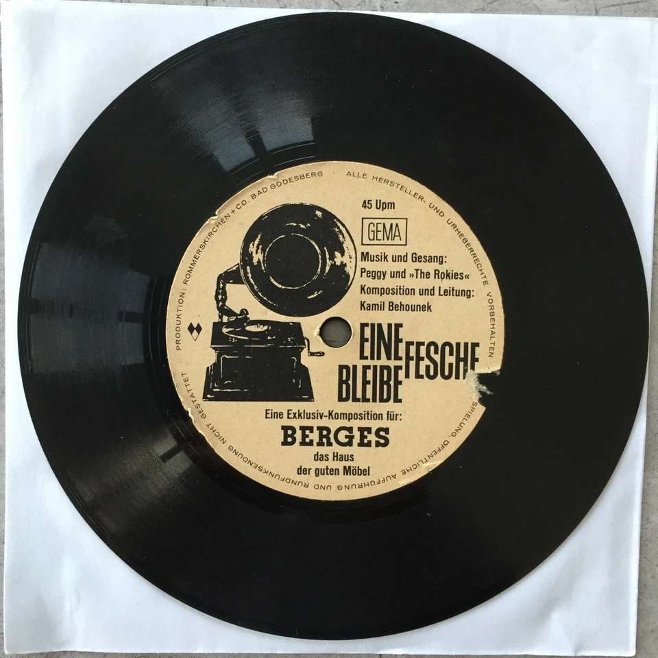 Peggy und "The Rokies" / Kamil Behounek: Eine fesche Bleibe (Werbeflex BERGES) - Bild 1 von 1