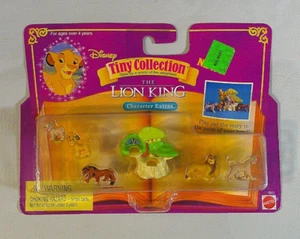 Mattel Disney König der Löwen 1996 Tiny Collection Mini Figur Set Polly Pocket #16654 - Bild 1 von 8