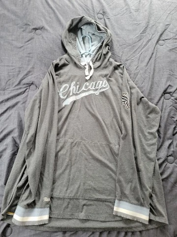 Mitchell & Ness MLB Chicago White Sox Lightweight Hoodie 3XLB Unworn washed Once Cover