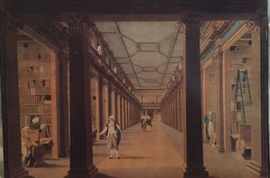 Bildtafel The Long Room In 18th Century Trinity College Library Dublin - Bild 1 von 6