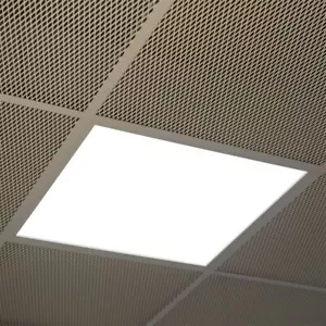 Deckenlampe Panel Einbaulampe LED Rasterlampe 4000K Alu Flurleuchte L 59,5 cm - Bild 1 von 12
