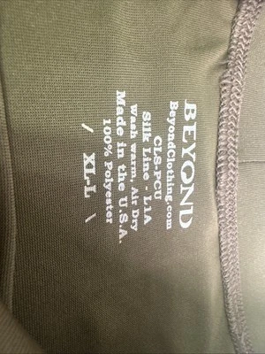 PCU By Beyond clothing.  Silk Line Shirt XL-long - Image 1 of 2