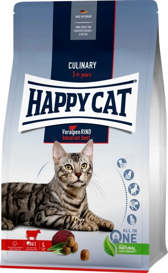 Vorteilspack Happy Cat Culinary Trockenfutter Adult Voralpen Rind 1 x 10kg - Bild 1 von 1