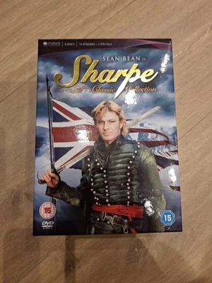 Sharpe Classic Collection ITV DVD Box Set Sean Bean Excellent Condition - Image 1 of 2