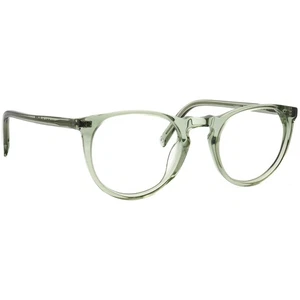 Warby Parker Eyeglasses Haskell 711 Aloe Crystal Round Frame 49[]22 145 - Picture 1 of 6
