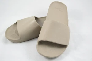 Archies Unisex Footwear Arch Support Size 7 Beige Slide-In Slip-On Sandals EUC - Picture 1 of 13
