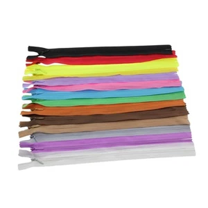 14 Pieces Invisible Zippers Nylon Multicolor Supplies Clothing Zipper - Picture 1 of 7