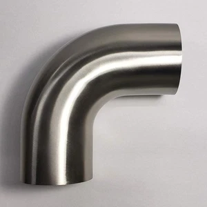 5" Stainless 90° Mandrel Bend Elbow - 1D Tight Radius - 16GA/.065" Wall - 2" ... - Picture 1 of 2