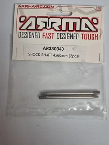 Arrma shcok shaft 4x60mm 2 pieces AR 330340 - Picture 1 of 3