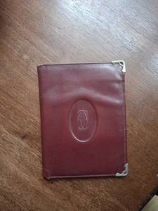 Mens Cartier Burgundy Leather Wallet - Picture 1 of 8