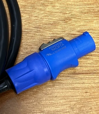 Neutrik Powercon NAC3FCA Edison to Powercon Cable - Image 1 of 4