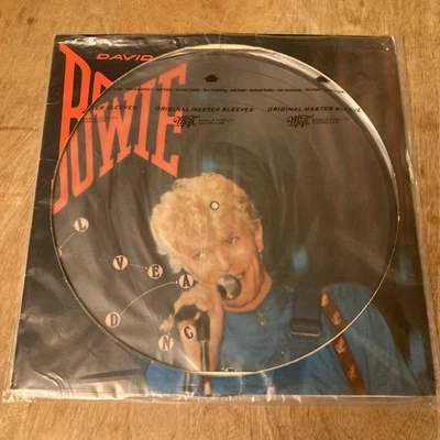 RARE 1983 LP. David Bowie "Live Dance" Vinyl LP Pic Disc! - Image 1 of 4