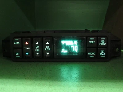 16202304 97-05 BUICK PARK AVE AC DIGITAL CLIMATE TEMPERATURE CONTROL REBUILT 802 - Image 1 of 4