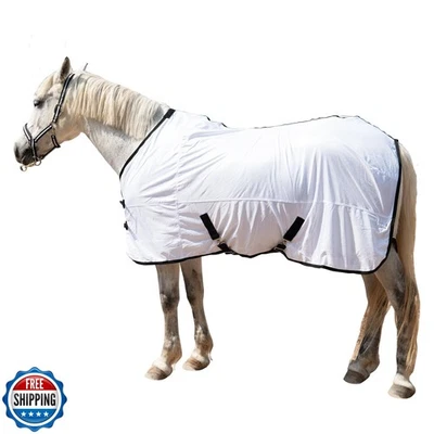 TARFEPA Horse Fly Sheet Equine Summer Sheets, Comfy Mesh Bug and Mosquito Pro - Image 1 of 4