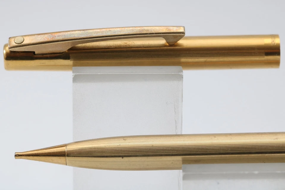 Vintage Sheaffer Stylist Lined Gold Plate Mechanical Pencil - Image 1 of 4