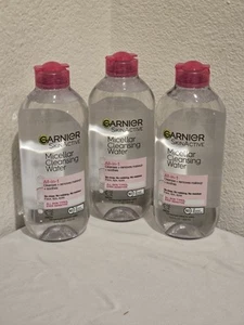 Garnier SkinActive Micellar Cleansing Water For All Skin Types 13.5 fl oz pack 3 - Picture 1 of 12