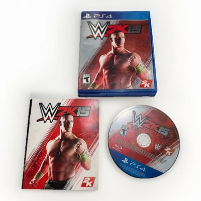 WWE 2K15 (Sony PlayStation 4 PS4 Games 2014) CIB Complete With Manual Case - Image 1 of 4