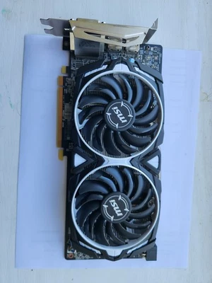 MSI Radeon Armor RX 580 4GB GDDR5 Graphics Card (RX 580 ARMOR 4G OC) - Image 1 of 2