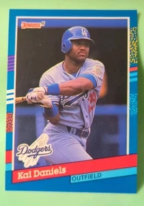 1991 Donruss - Kal Daniels #336 - Los Angeles Dodgers  - Picture 1 of 2
